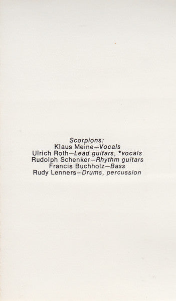 Scorpions : Virgin Killer (Album,Reissue)