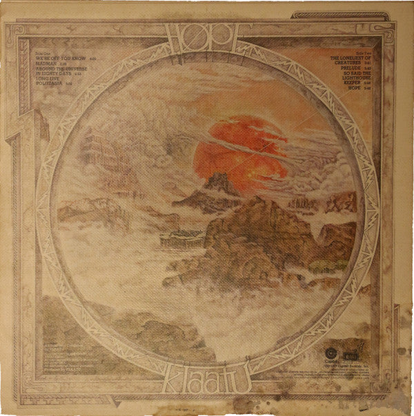 Klaatu : Hope (LP,Album)
