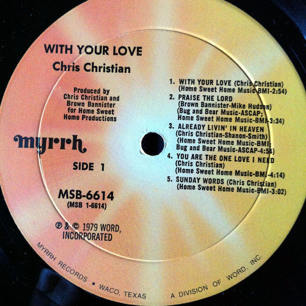 Chris Christian : With Your Love (LP,Album)