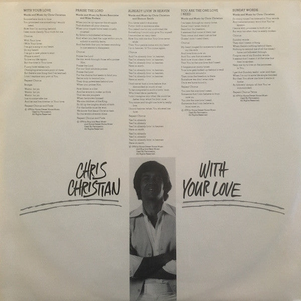 Chris Christian : With Your Love (LP,Album)