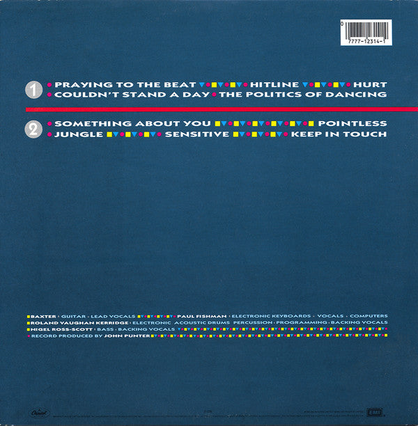 Re-Flex (2) : The Politics Of Dancing (LP,Album)