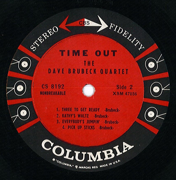 Dave Brubeck Quartet, The : Time Out (LP,Album,Repress,Stereo)
