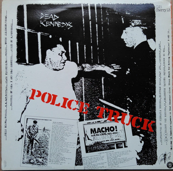 Dead Kennedys : Holiday In Cambodia (12",45 RPM)