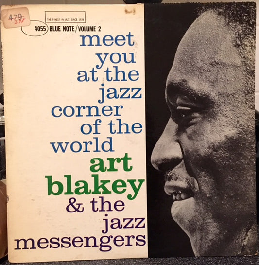 Art Blakey & The Jazz Messengers : Meet You At The Jazz Corner Of The World (Volume 2) (LP,Album,Repress,Mono)