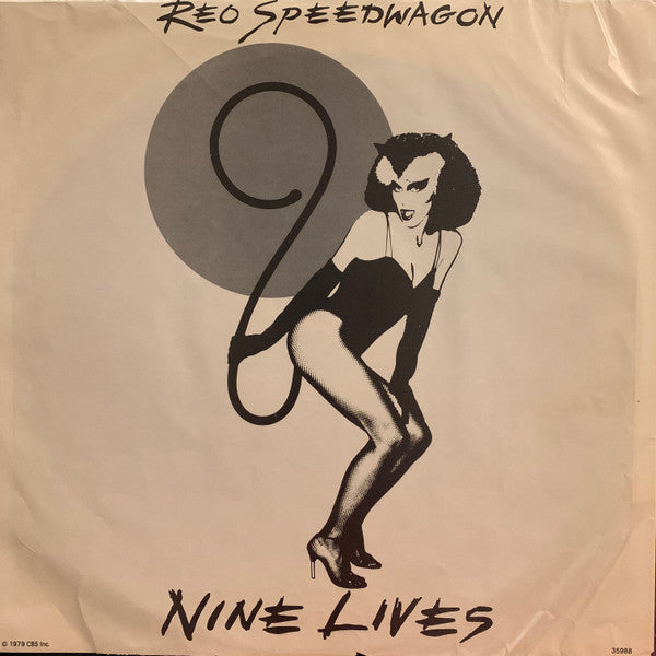 REO Speedwagon : Nine Lives (LP,Album,Stereo)