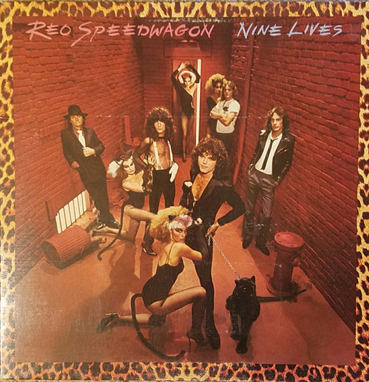 REO Speedwagon : Nine Lives (LP,Album,Stereo)