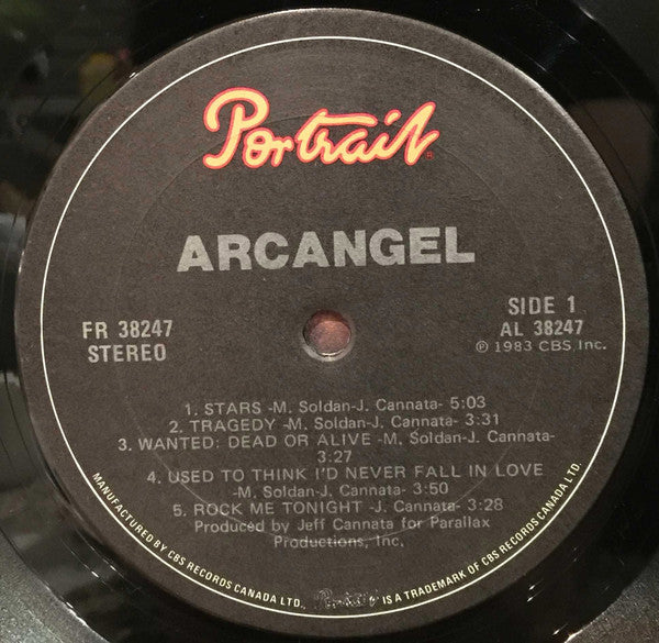 Arc Angel (2) : Arc Angel (LP,Album,Stereo)