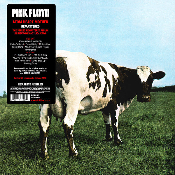 Pink Floyd : Atom Heart Mother (LP,Album,Reissue,Remastered,Stereo)