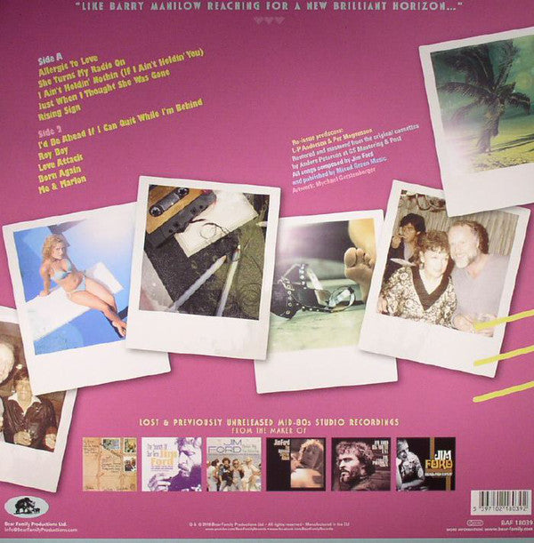 Jim Ford : Allergic To Love (The Later Recordings) (LP,Album,Remastered)