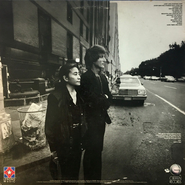 John Lennon & Yoko Ono : Double Fantasy (LP,Album)