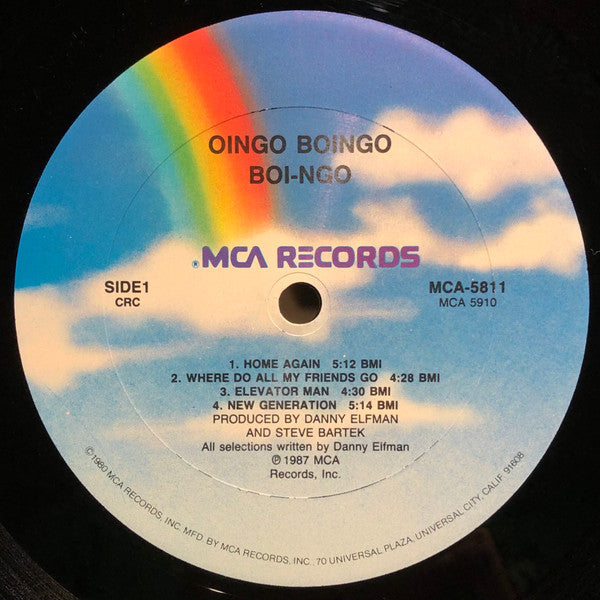 Oingo Boingo : Boi-Ngo (LP,Album,Club Edition)