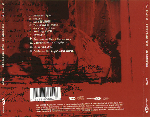 Porcupine Tree : In Absentia (Album,Enhanced)
