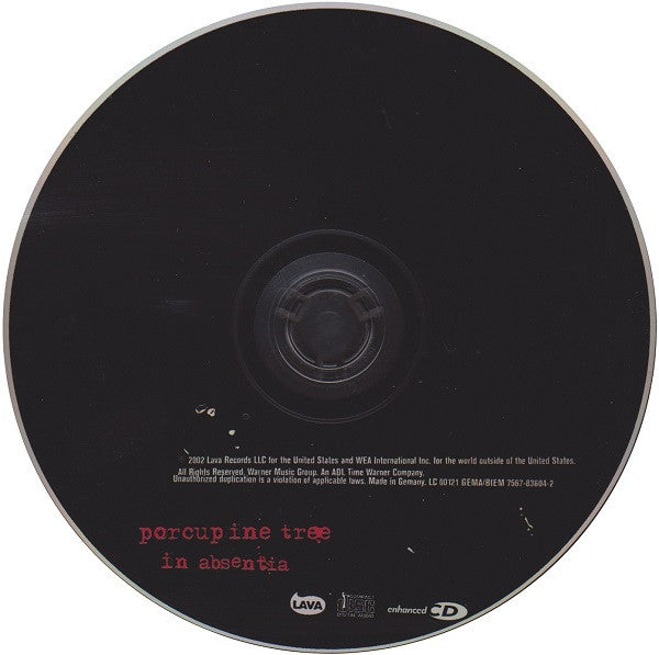 Porcupine Tree : In Absentia (Album,Enhanced)