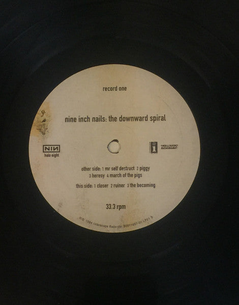 Nine Inch Nails : The Downward Spiral (LP,Album,Reissue)