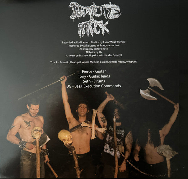 Torture Rack : Barbaric Persecution (LP,Album,Limited Edition)