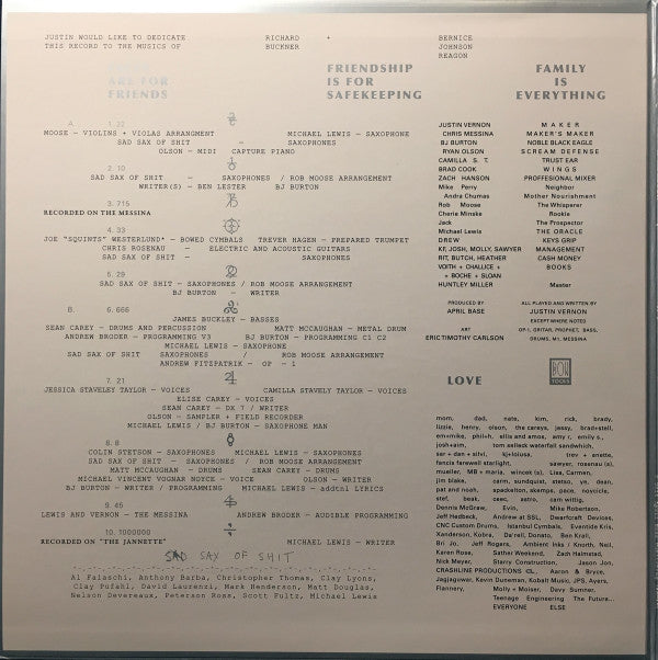 Bon Iver : 22, A Million (LP,Album)