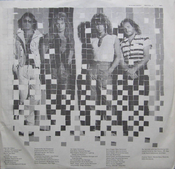 Van Halen : 1984 (LP,Album,Club Edition)