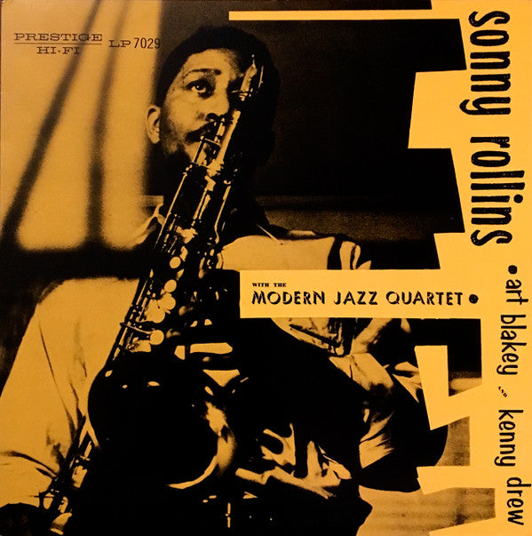 Sonny Rollins With Modern Jazz Quartet, The, Art Blakey, Kenny Drew : Sonny Rollins With The Modern Jazz Quartet (LP,Compilation,Reissue,Mono)