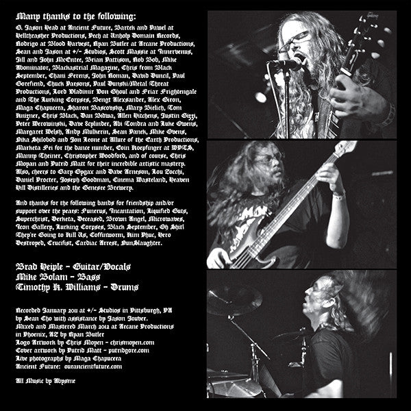 Abysme : Strange Rites (LP,Album)