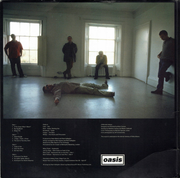 Oasis (2) : Be Here Now (LP,Album,Reissue,Remastered,Stereo)