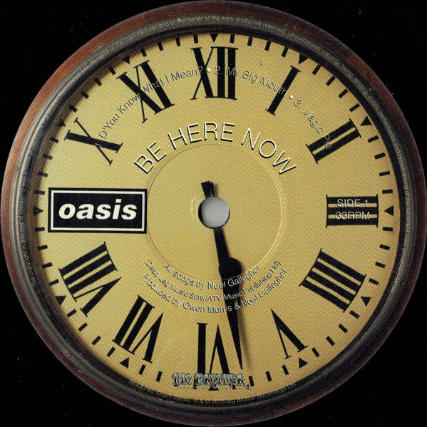 Oasis (2) : Be Here Now (LP,Album,Reissue,Remastered,Stereo)