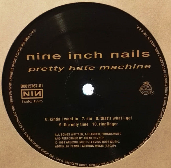 Nine Inch Nails : Pretty Hate Machine (LP,Album,Reissue,Remastered)