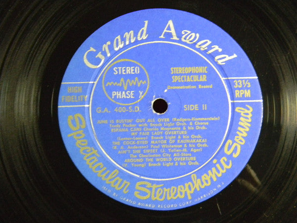 Various : Stereophonic Spectacular (LP,Album,Limited Edition,Stereo)