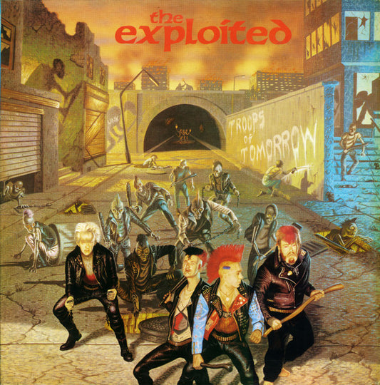 Exploited, The : Troops Of Tomorrow (LP,Album,Reissue)