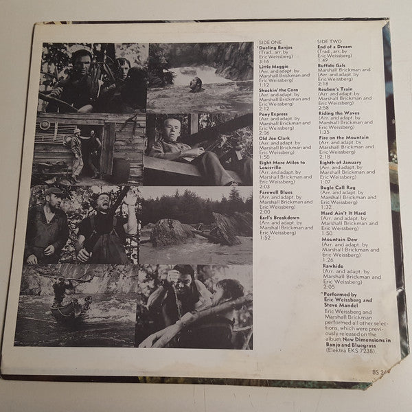 Eric Weissberg And Steve Mandell : Dueling Banjos From The Original Motion Picture Soundtrack Deliverance And Additional Music (LP,Album)