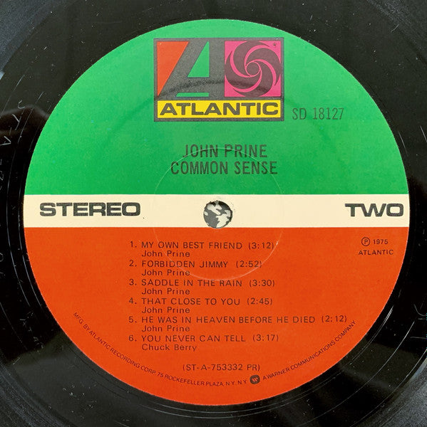 John Prine : Common Sense (LP,Album,Stereo)