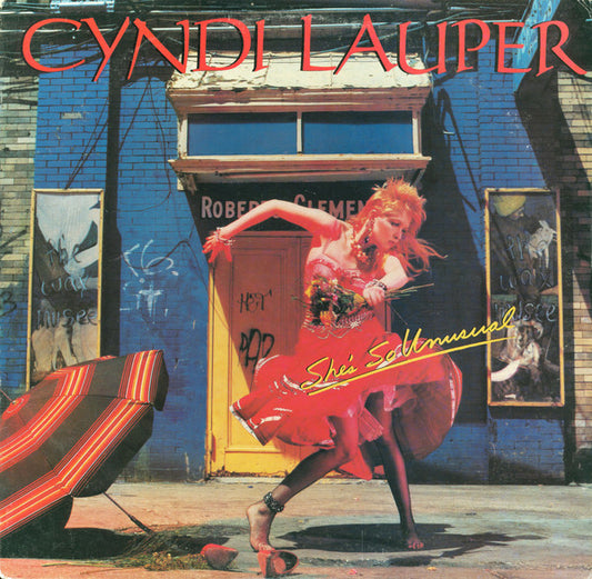 Cyndi Lauper : She's So Unusual (LP,Album,Stereo)