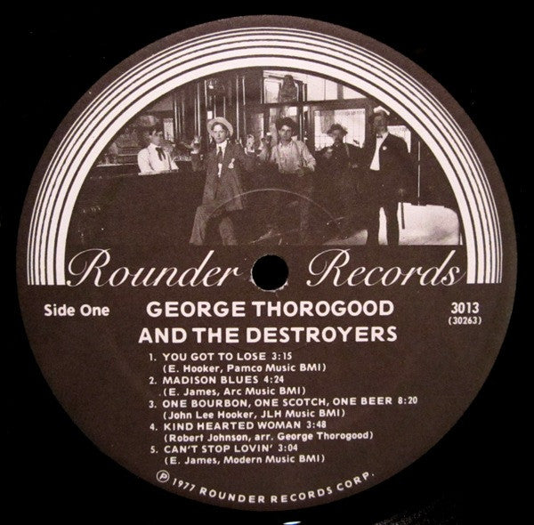 George Thorogood & The Destroyers : George Thorogood And The Destroyers (LP,Album)