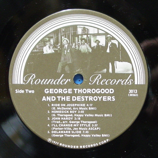 George Thorogood & The Destroyers : George Thorogood And The Destroyers (LP,Album)