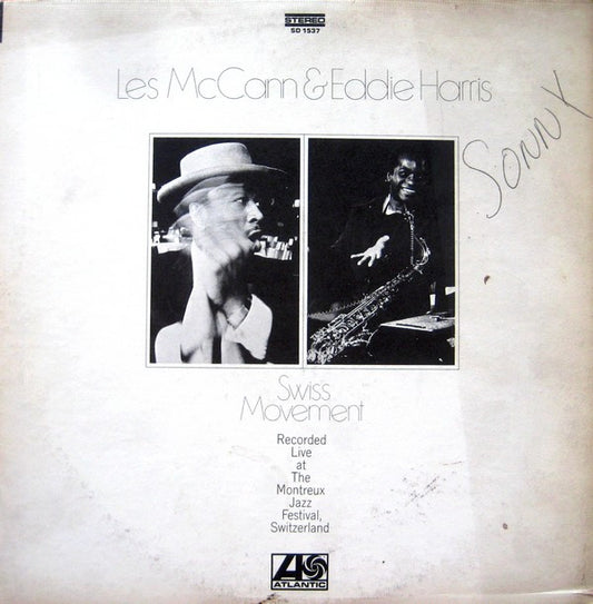 Les McCann & Eddie Harris : Swiss Movement (LP,Album,Stereo)