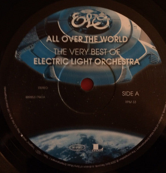 Electric Light Orchestra : The Very Best Of Electric Light Orchestra - All Over The World (LP,Album,Compilation,Reissue)