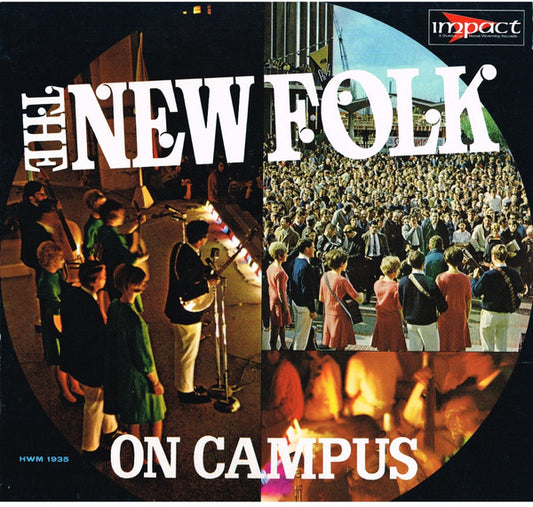 New Folk, The : On Campus (LP,Album,Mono)
