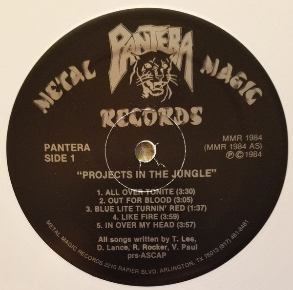 Pantera : Projects In The Jungle (LP,Album)