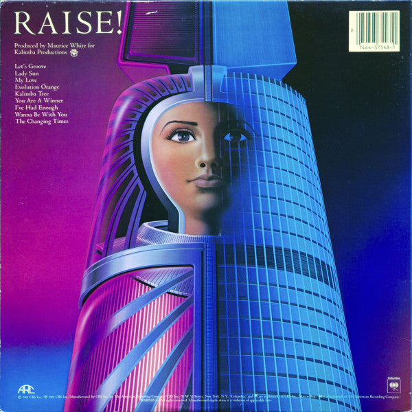 Earth, Wind & Fire : Raise! (LP,Album,Stereo)