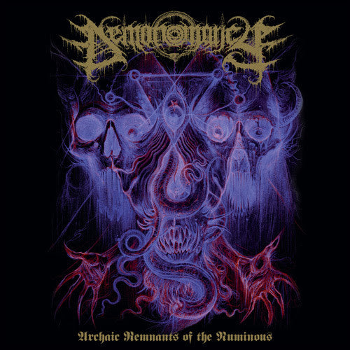 Demonomancy (2) / Witchcraft (16) : Archaic Remnants Of The Numinous / At The Diabolus Hour (LP)