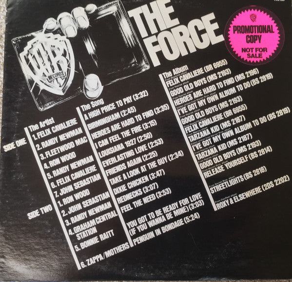 Various : The Force -  November In-Store Sampler Program (LP,Promo,Sampler,Stereo)