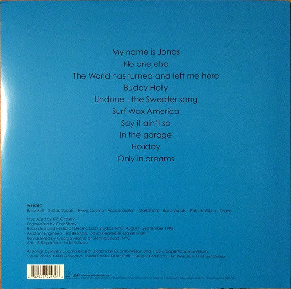 Weezer : Weezer (LP,Album,Reissue,Remastered)