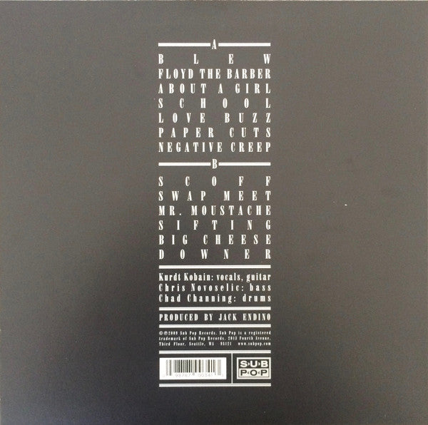 Nirvana : Bleach (LP,Album,Reissue,Remastered)