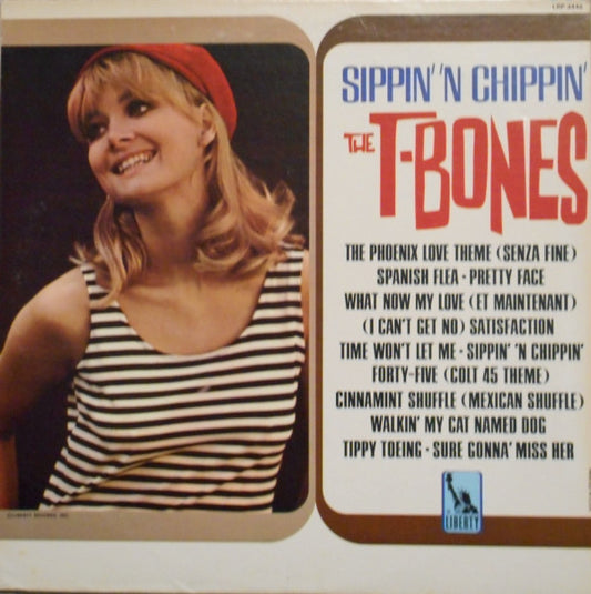 T-Bones, The : Sippin' 'N Chippin' (LP,Album,Mono)