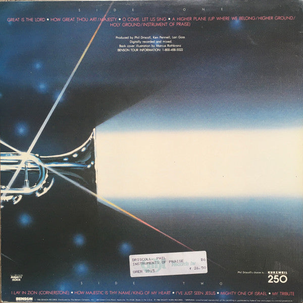 Phil Driscoll : Instrument Of Praise (LP,Album,Stereo)