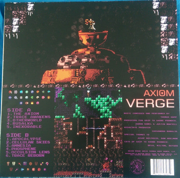 Thomas Happ (2) : Axiom Verge (LP,Album,Limited Edition,Repress)