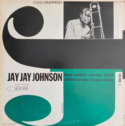 J.J. Johnson : The Eminent Jay Jay Johnson Volume 2 (LP,Compilation,Reissue,Stereo)