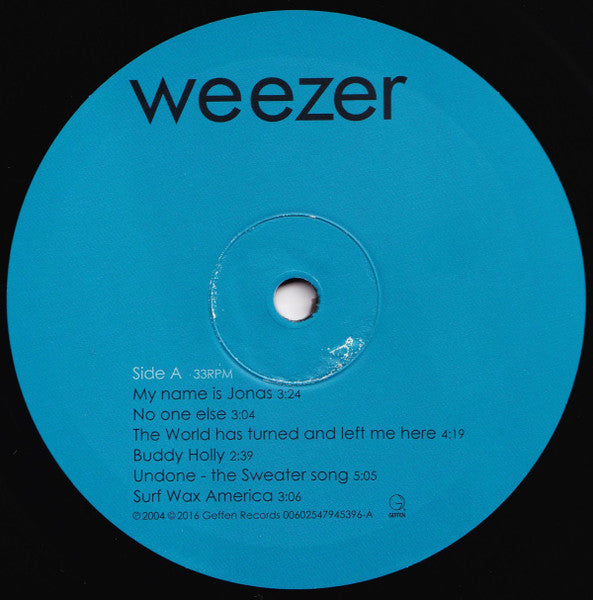Weezer : Weezer (LP,Album,Reissue,Remastered)