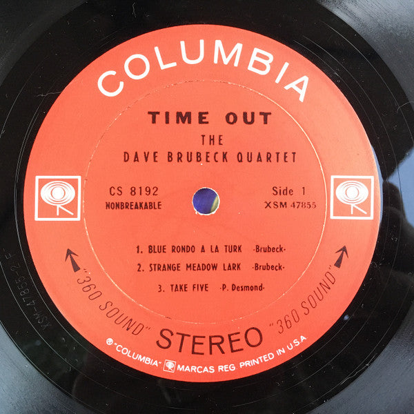 Dave Brubeck Quartet, The : Time Out (LP,Album,Reissue,Stereo)