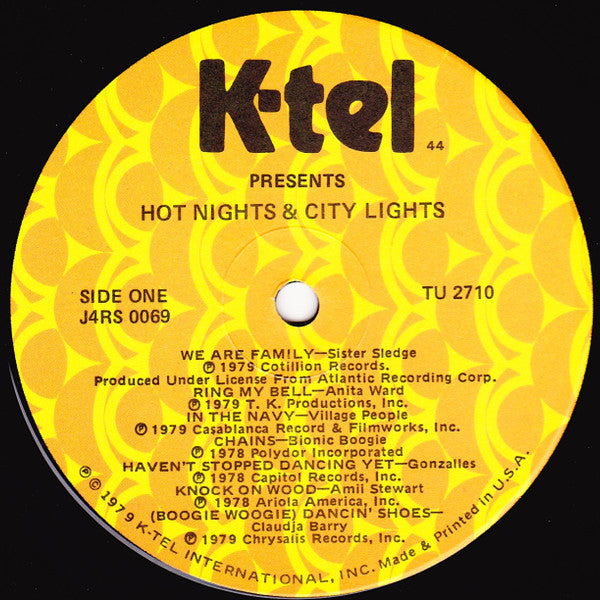 Various : Hot Nights & City Lights (LP,Compilation)