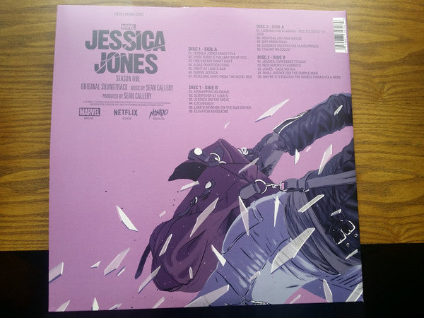 Sean Callery : Jessica Jones - Season One (Original Soundtrack) (LP,Album,Limited Edition)